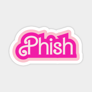 Phish Barbie Hot Pink Magnet