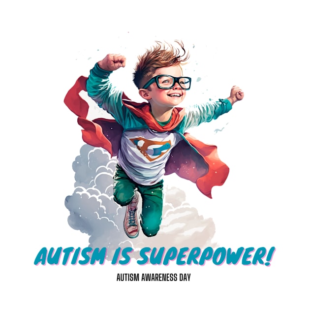 Autism is Superpower! by Genuine Vintage
