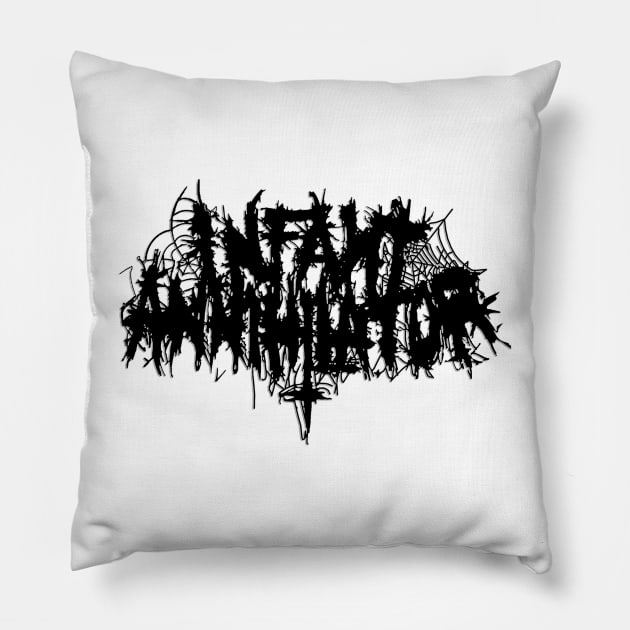 Infant Annihilator Pillow by Beata Lazaro