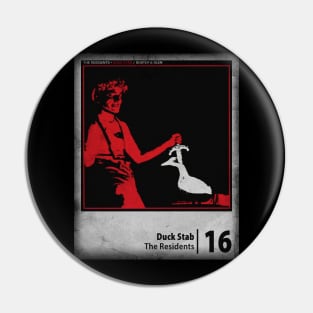 Duck Stab // Minimalist Fanart Tribute Pin