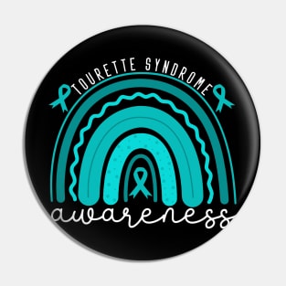 Tourette Syndrome Awareness Tourette Syndrome Rainbow Pin