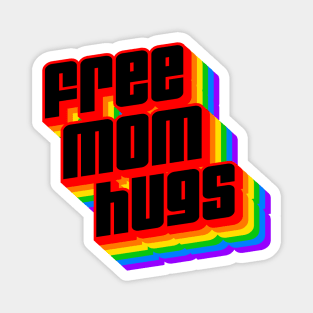 FREE MOM HUGS Magnet