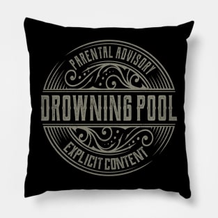 Drowning Pool Vintage Ornamnet Pillow