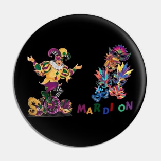 Mardi gras, mardi on Pin