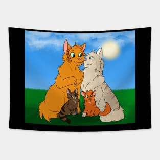 Firestar's happy family Tapestry