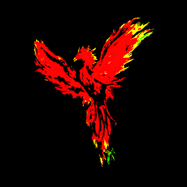 emo phoenix by Trashfox