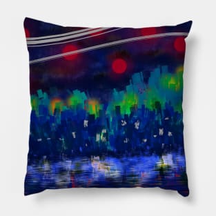 Night City Pillow