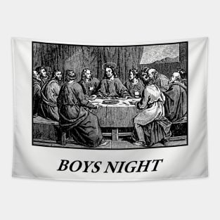 Boys Night ( Last Supper ) Tapestry