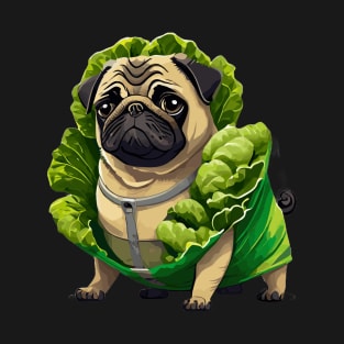 Puglettuce Funny Pug Dog Lovers Gift T-Shirt