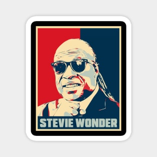 Stevie Wonder Hope Poster Art Magnet