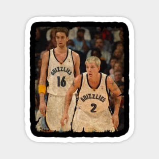 Pau Gasol and Jason Williams Magnet