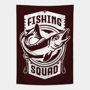 fishing squad Tapestry