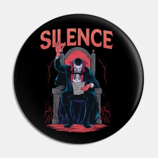 Dracula Vampire Silence (King Baldwin) Pin