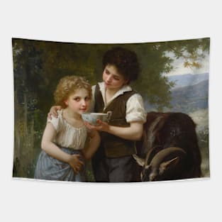 Les Trois Amis by Elizabeth Jane Gardner Tapestry