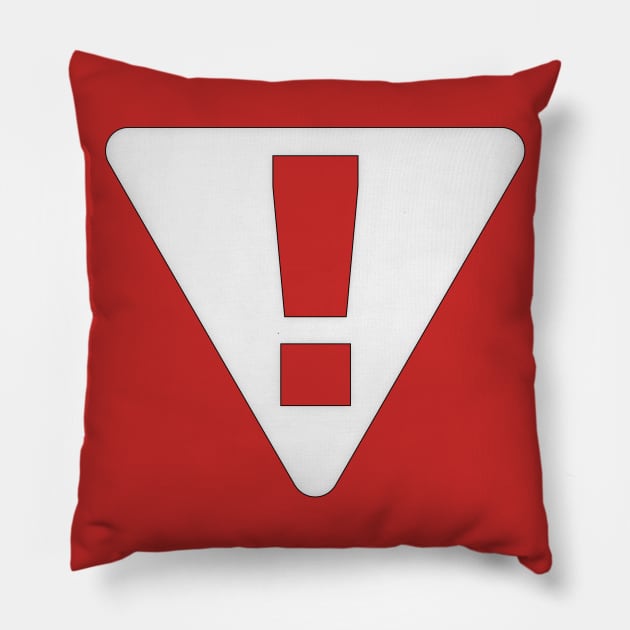 Stressed! Pillow by DavidWhaleDesigns