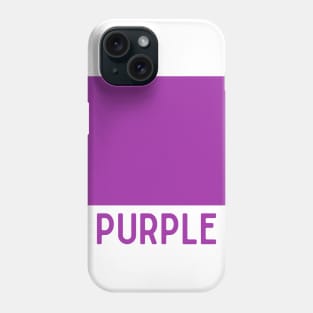 Learn Your Colours - Purple Phone Case