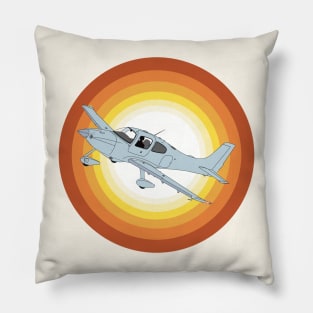 Cirrus SR22 Sunset Pillow