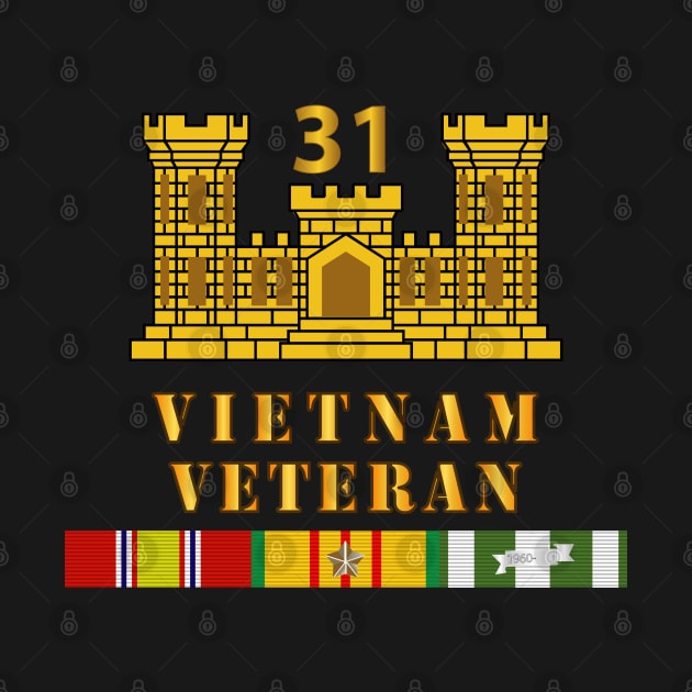 31st Engineer Battalion - ENG Branch - Vietnam Vet w VN SVC by twix123844