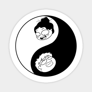 yin & yang Magnet
