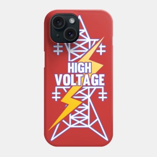 electrical power engineer High Voltage T shirt gifts Phone Case