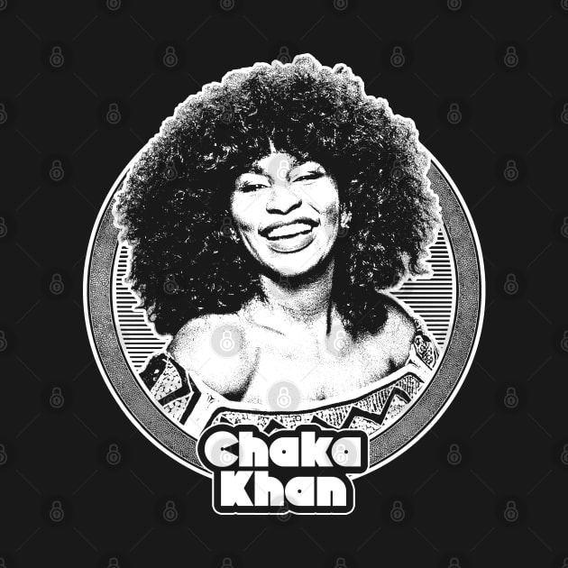 Chaka Khan //// Retro Style Fan Art Design by DankFutura