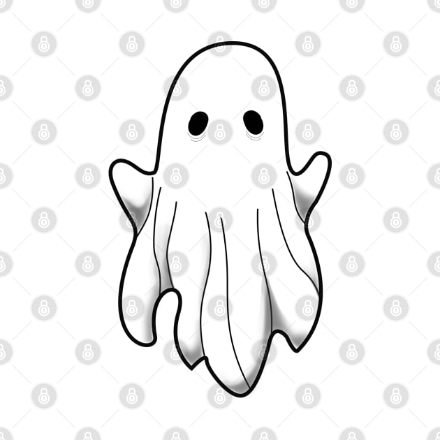 KAWAII GHOST by Pinches Dibujos Feos