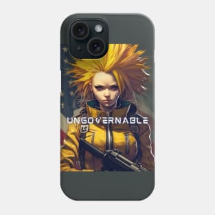 Ungovernable Porcupine Woman Phone Case