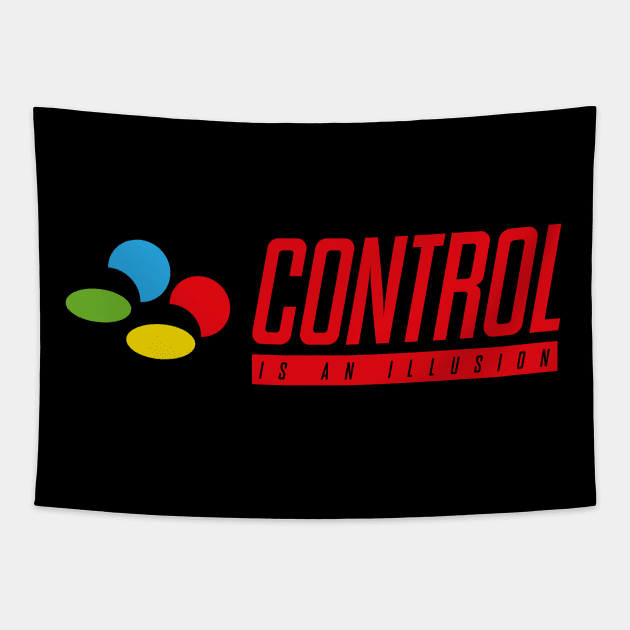 Control Is An Illusion Tapestry by Mr. 808