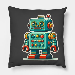 Retrobot Pillow