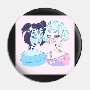 Monster Girlfriends Pin