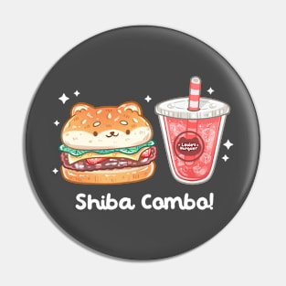 Shiba Burger Combo! Pin