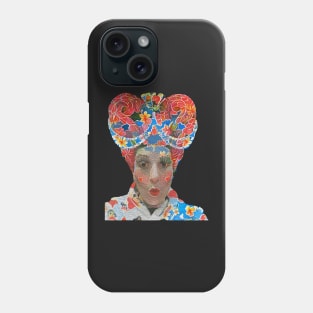 Portrait of the Queen of Color Phone Case