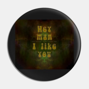 Hey Man (the voices in my head say) I Like You Pin