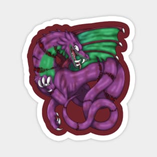 Reptilicus! (Purple Scale) Magnet