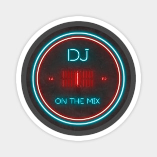 DJ ON THE MIX Magnet