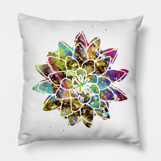 Water Lily Lotus Pillow