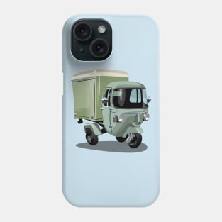 Cartoon delivery  cargo scooter Phone Case