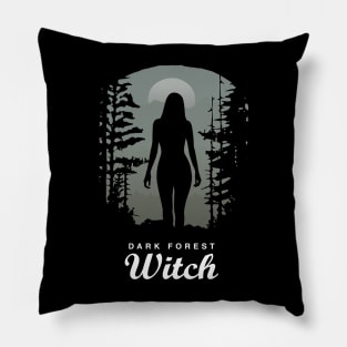 Dark Forest Witch Pillow