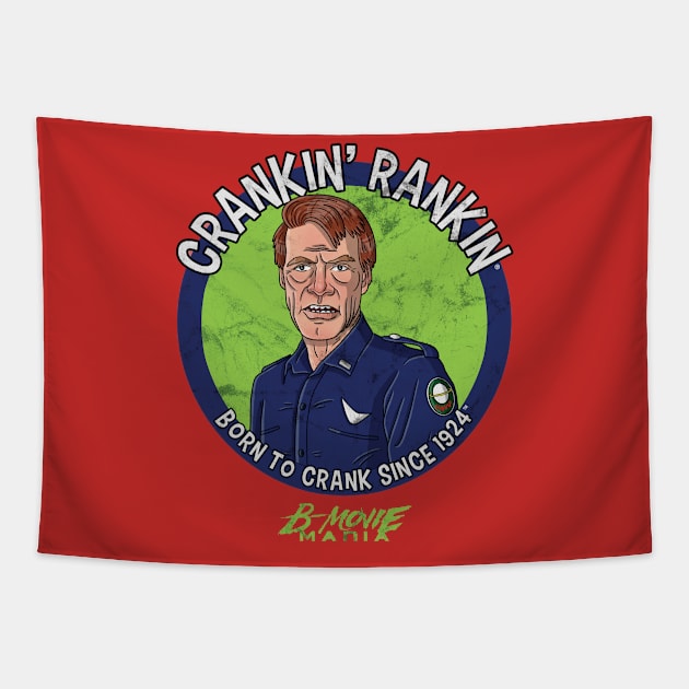 Crankin' Rankin Tapestry by BMOVIEMANIA