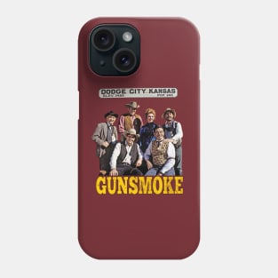 Gunsmoke - Group - 50s/60s Tv Western Phone Case