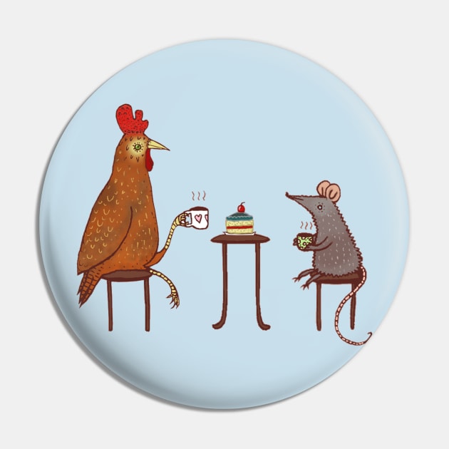 Tea Party Pin by Sophie Corrigan