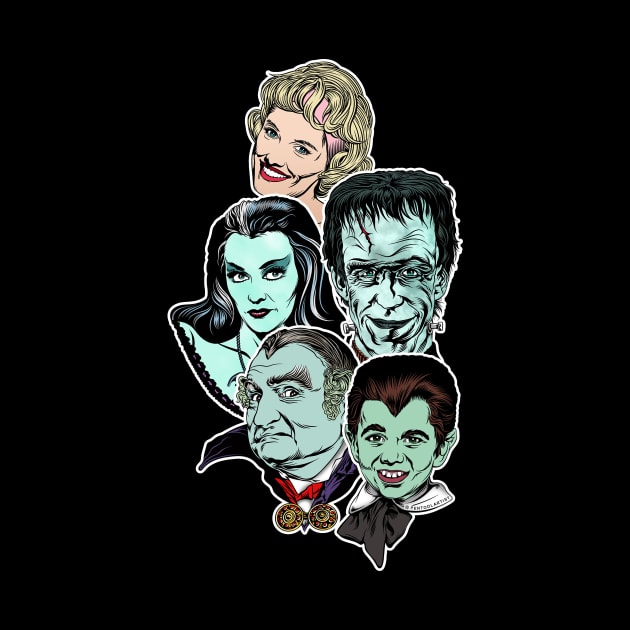 Munsters Rule! by pentoolarts