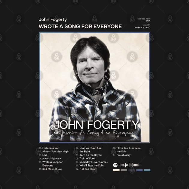 John Fogerty - Wrote A Song For Everyone Tracklist Album by 80sRetro