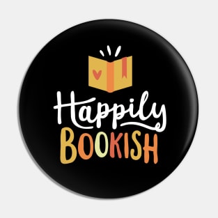 Book Lover - Happily Bookish Pin