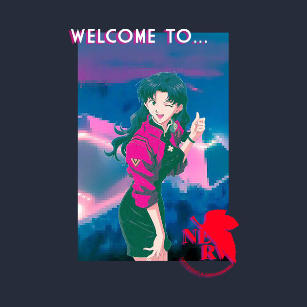 Misato Katsuragi - Evangelion - T-Shirt | TeePublic