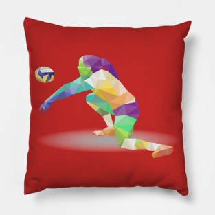 Volleyball Player Pillow