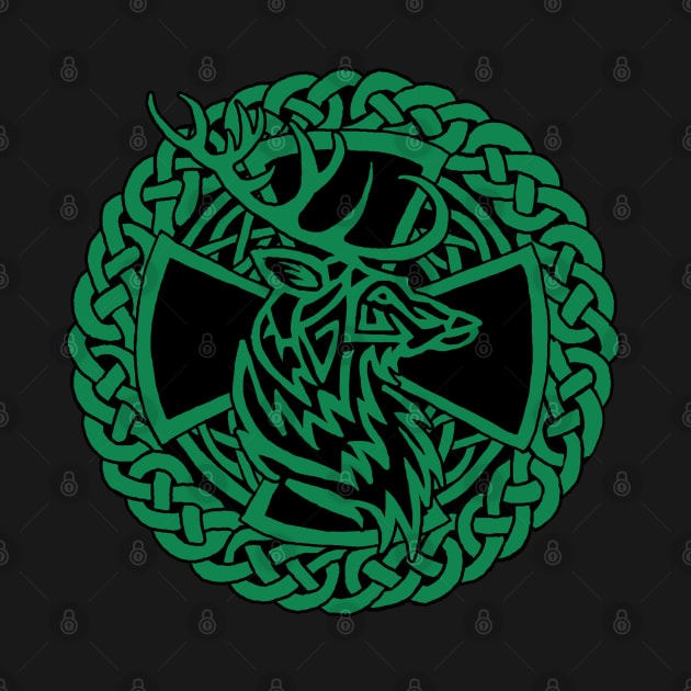 Celtic Deer by Astrablink7