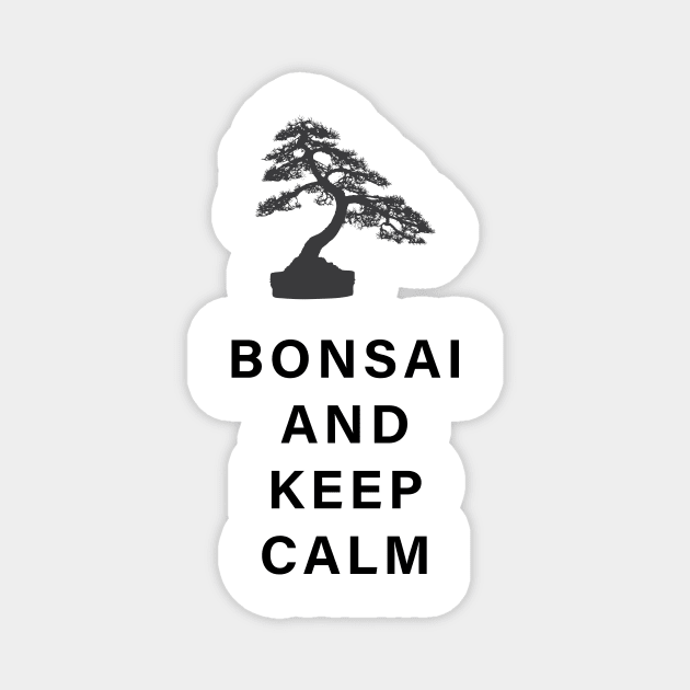 Bonsai Calm Magnet by ClassicMovieRev