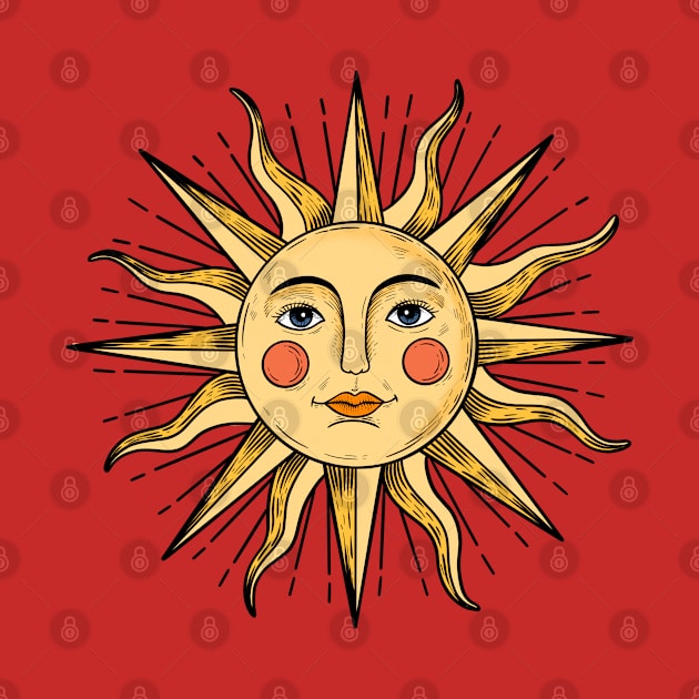 Vintage sun by StarWheel