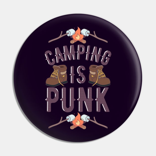 Camping is Punk Pin by GiveMeThatPencil